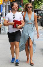 KARLIE KLOSS Out and About in New York 06/25/2015