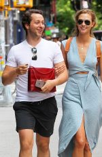 KARLIE KLOSS Out and About in New York 06/25/2015