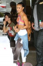 KARREUCHE TRAN at Chin Chin Restaurant in Los Angeles 06/27/2015