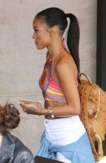 KARREUCHE TRAN at Chin Chin Restaurant in Los Angeles 06/27/2015