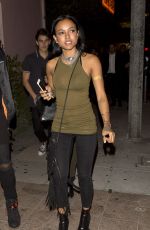 KARREUCHE TRAN Leaves 1oak Nightclub in West Hollywood 05/31/2015