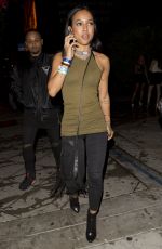 KARREUCHE TRAN Leaves 1oak Nightclub in West Hollywood 05/31/2015