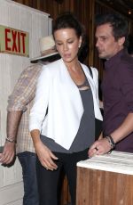 KATE BECKINSALE at Nice Guy in West Hollywood 06/11/2015