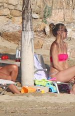 KATE HUDSON in Bikini on the Beach in Greece 06/18/2015