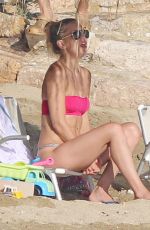 KATE HUDSON in Bikini on the Beach in Greece 06/18/2015