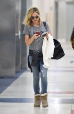 KATE HUDSON in Jeans at JFK International Airport in New York 06/03/2015