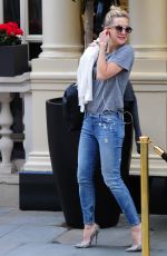 KATE HUDSON Out and About in London 06/03/2015