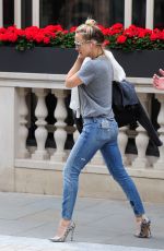 KATE HUDSON Out and About in London 06/03/2015