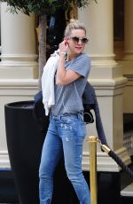 KATE HUDSON Out and About in London 06/03/2015