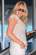 KATE UPTON at LAX Airport in Los Angeles 06/18/2015