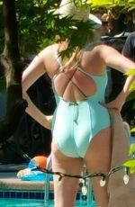 KATE UPTON in Swimsuit on the Set of The Layover in Vancouver 06/04/2015