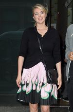 KATE UPTON Leaves Crosby Street Hotel in New York 06/01/2015