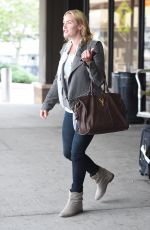 KATE WINSLET at JFK Airport in New York 06/16/2015