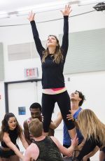 KATHARINE MCPHEE at Bombshell Rehearsal in New York 06/05/2015