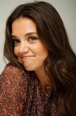 KATIE HOLMES at a Press Conference at Four Seasons Hotel in Beverly Hills 06/09/2015
