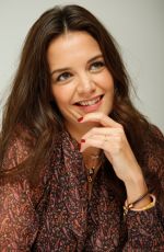 KATIE HOLMES at a Press Conference at Four Seasons Hotel in Beverly Hills 06/09/2015