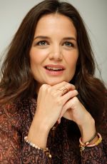 KATIE HOLMES at a Press Conference at Four Seasons Hotel in Beverly Hills 06/09/2015