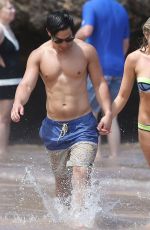 KATRINA BOWDEN in Bikini at a Beach in Maui 05/28/2015