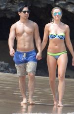 KATRINA BOWDEN in Bikini at a Beach in Maui 05/28/2015