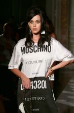 KATY PERRY at Moschino Fashion Show in Florence