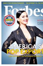 KATY PERRY in Forbes Magazine, July 2015 Issue