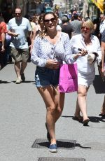KELLY BROOK Out and About in Taormina 06/16/2015
