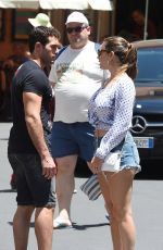 KELLY BROOK Out and About in Taormina 06/16/2015