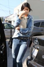 KENDALL JENNER Adopting a Dog at Bark N