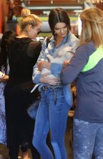 KENDALL JENNER Adopting a Dog at Bark N