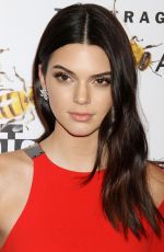 KENDALL JENNER at 2015 Fragrance Foundation Awards in New York