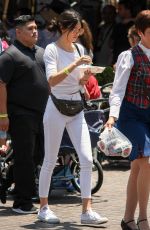 KENDALL JENNER at Disneyland for North West