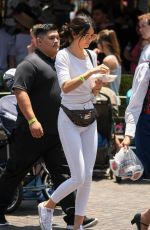 KENDALL JENNER at Disneyland for North West