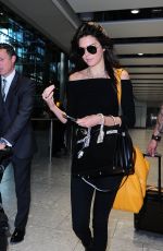 KENDALL JENNER at Heathrow Airport in London 06/27/2015