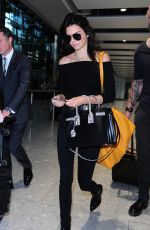 KENDALL JENNER at Heathrow Airport in London 06/27/2015
