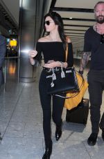 KENDALL JENNER at Heathrow Airport in London 06/27/2015