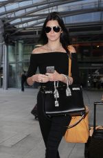 KENDALL JENNER at Heathrow Airport in London 06/27/2015