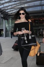 KENDALL JENNER at Heathrow Airport in London 06/27/2015