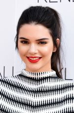 KENDALL JENNER at Kendall + Kylie Fashion Line at Topshop Launch Party in Los Angeles