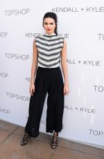 KENDALL JENNER at Kendall + Kylie Fashion Line at Topshop Launch Party in Los Angeles