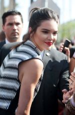 KENDALL JENNER at Kendall + Kylie Fashion Line at Topshop Launch Party in Los Angeles