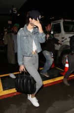 KENDALL JENNER at LAX Airport in Los Angeles 06/03/2015