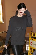 KENDALL JENNER at LAX Airport in Los Angeles 06/15/2015