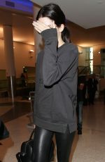 KENDALL JENNER at LAX Airport in Los Angeles 06/15/2015