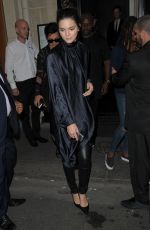 KENDALL JENNER Leaves Kinu Restaurant in Paris 06/26/2015