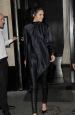 KENDALL JENNER Leaves Kinu Restaurant in Paris 06/26/2015