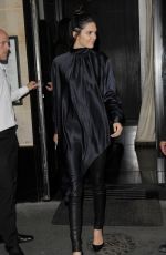 KENDALL JENNER Leaves Kinu Restaurant in Paris 06/26/2015