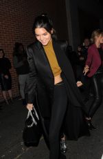 KENDALL JENNER Leaves Libertine Nightclub in London 06/28/2015