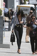KENDALL JENNER Out and About in Paris 06/26/2015