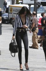 KENDALL JENNER Out and About in Paris 06/26/2015