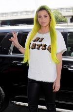 KESHA Arrives at Los Angeles International Airport 06/18/2015